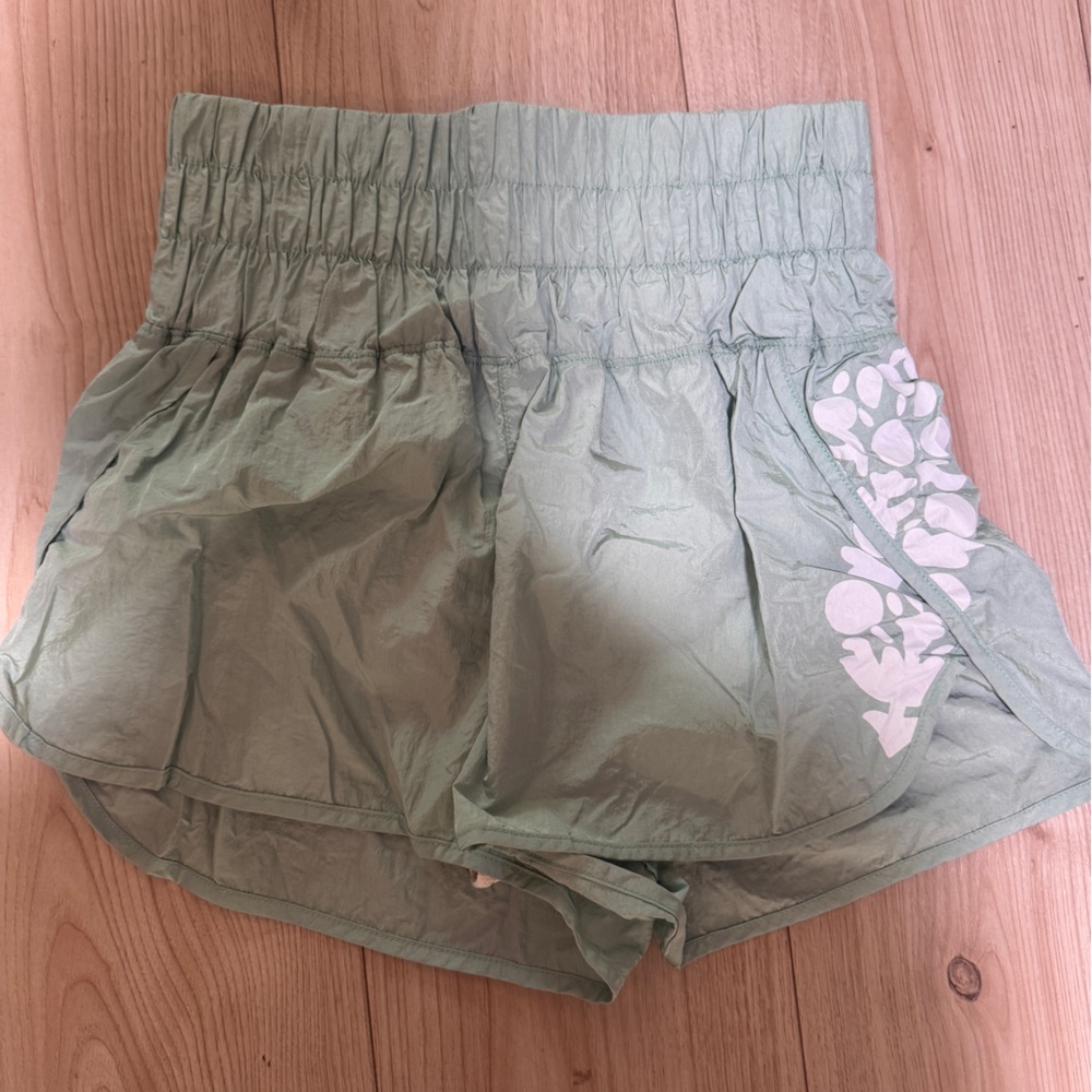 Blue Free People Movement Shorts